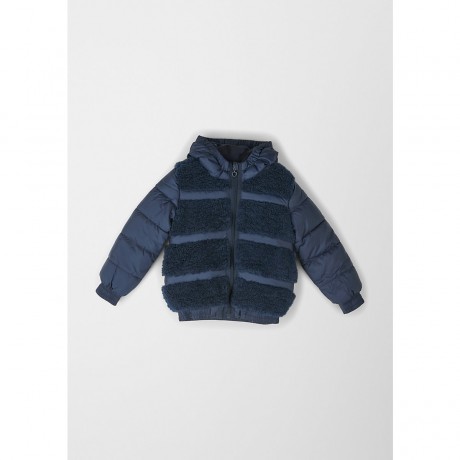 s.Oliver Steppjacke mit Teddy-Plusch Outdoorjacken fur Madchen Стеганая куртка с плюшевыми плюшевыми уличными куртками для девочек