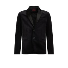 WE Fashion Jungen-Slim-Fit-Sakko aus Samt Blazer fur Jungen Пиджак облегающего кроя из бархата для мальчика Пиджак для мальчика