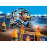 PLAYMOBIL PLAYMOBIL 70820 Starter Pack Stuntshow Quad mit Feuerrampe PLAYMOBIL 70820 Starter Pack Квадроцикл для каскадеров с пожарной рампой