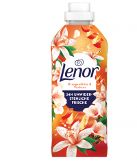 Lenor Weichspuler Orangenblute &amp; Verbene 71 WL, Кондиционер для белья с ароматом цветков апельсина и вербены, 71 загрузка (1596мл)