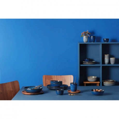 ASA SELECTION ASA Saisons Midnight Blue Pastateller d: 21 cm / h: 5,5 cm Тарелка для пасты ASA Seasons Midnight Blue d: 21 см / высота: 5,5 см