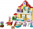 LEGO DUPLO 10467 Свинка Пеппа Конструктор Семейный дом, 84 детали, 5 фигурок, от 2 лет