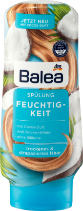 Balea (Балеа) Spulung Feuchtigkeit Питательный Кондиционер-Ополаскиватель для Волос с Ароматом кокоса, 300 мл