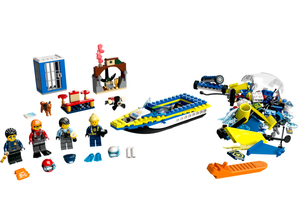 Lego Detektivmissionen der Wasserpolizei Детективные миссии водной полиции
