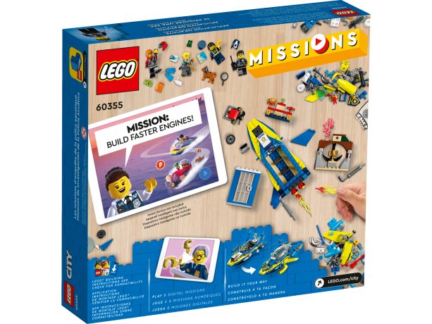 Lego Detektivmissionen der Wasserpolizei Детективные миссии водной полиции