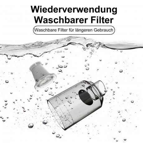Vbrisi Vbrisi Akku-Handstaubsauger Handstaubsauger, Akku-Handstaubsauger, Mini Stark Staubsauger Schwarz Беспроводной ручной пылесос Vbrisi, беспроводной ручной пылесос, мощный мини-пылесос