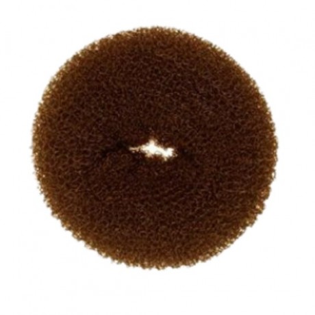 SOHO Haar Donut Ring 4 cm Braun Кольцо-пончик для волос 4 см