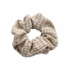 SOHO Pepita Scrunchie Beige резинка для волос Пепита
