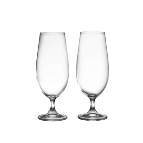 Bitz Bitz Trinkglaser clear Bierglas 0,38 L Set 2-tlg. Стаканы для питья Bitz прозрачные пивные бокалы 0,38 л набор из 2 шт.