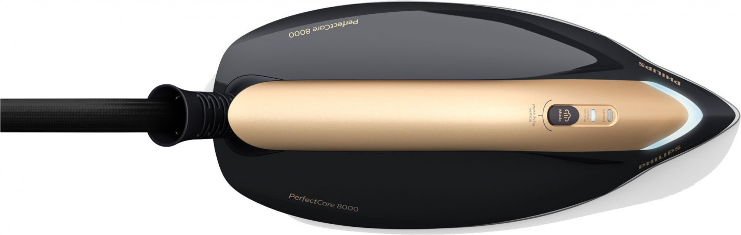 Philips Philips Dampfbugelstation PerfectCare 8000 Series PSG8140/80, 1800 ml Wassertank, 2.700 Watt, OptimalTemp DynamicQ Sensor, 700 gr Dampfstoss Паровая гладильная станция Philips PerfectCare 8000 Series PSG8140/80, резервуар для воды 1800 мл, 2700