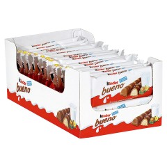 Kinder Bueno Klassik Waffel Киндер Буэно, Классические Шоколадные Вафли, 30 шт. X 43 г