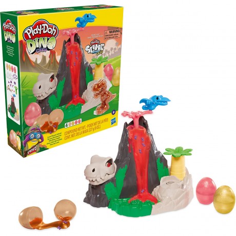 Hasbro Play-Doh Slime Dino Crew Die Dino-Insel Vulkan Play-Doh Slime Dino Crew The Dino Island Volcano