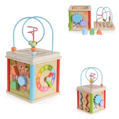 MONI Motorikwurfel 1003 Motorikwurfel Кубик моторных навыков 1003 Кубик моторных навыков