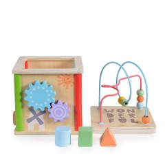 MONI Motorikwurfel 1003 Motorikwurfel Кубик моторных навыков 1003 Кубик моторных навыков