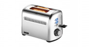 Unold Unold 2er-Toaster Retro edelstahl, 950 Watt, fur 2 Scheiben Toast  edelstahl Тостер Unold 2-местный ретро из нержавеющей стали, 950 Вт, на 2 ломтика тостов