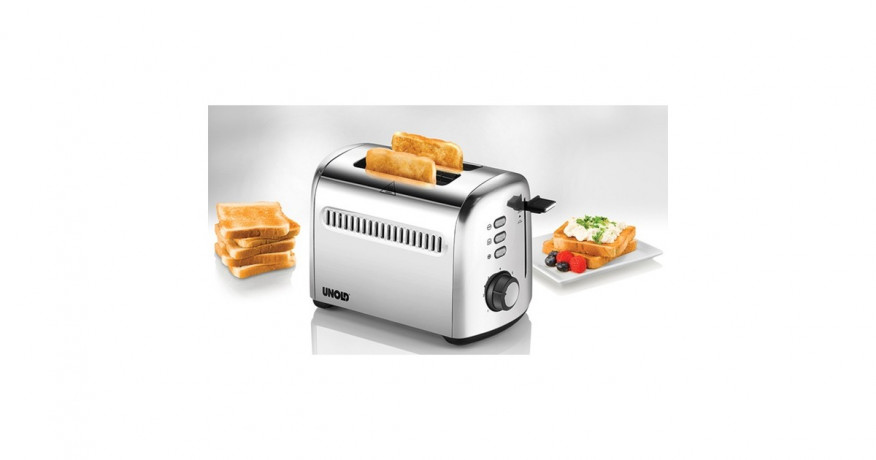 Unold Unold 2er-Toaster Retro edelstahl, 950 Watt, fur 2 Scheiben Toast  edelstahl Тостер Unold 2-местный ретро из нержавеющей стали, 950 Вт, на 2 ломтика тостов