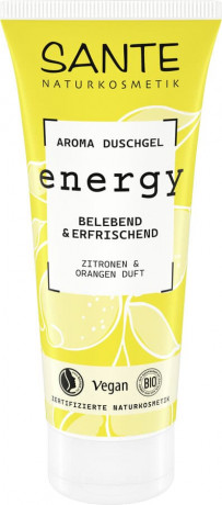 SANTE Aroma Duschgel Energy, 200 ml, Санте Ароматный гель для душа Energy для ежедневного очищения, 200 мл
