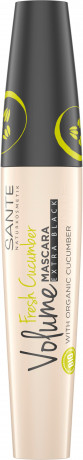 SANTE Extra Black Fresh Cucumber Volume Mascara, 12 ml, Санте Тушь для ресниц объёмная Extra Black с био-огурцом, насыщенный чёрный, 12 мл