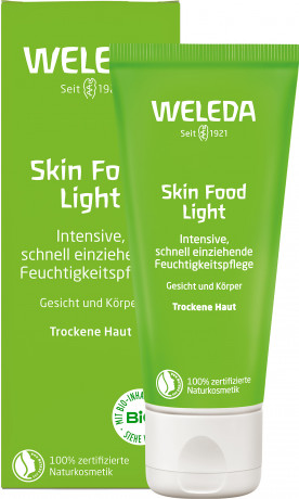 WELEDA Skin Food Light Gesichts & Koerpercreme, 30 ml, Лёгкий питательный крем Skin Food Light для сухой кожи лица и тела, 30 мл