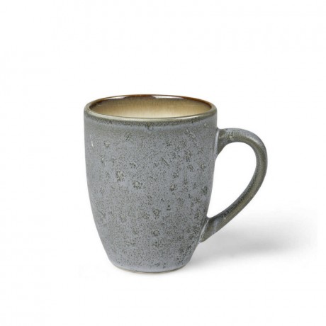 Bitz Bitz Gastro grey / cream Becher mit Henkel 0,30 L / h: 10 cm Кружка Bitz Gastro серая/кремовая с ручкой 0,30 л / высота: 10 см