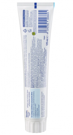 Dontodent Zahnpasta Clear Fresh 125ml, Антибактериальная освежающая зубная паста с повышенным содержанием цинка, 125 мл