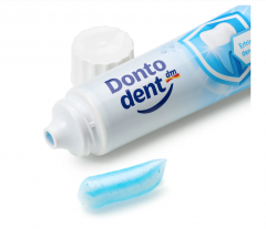 Dontodent Zahnpasta Clear Fresh 125ml, Антибактериальная освежающая зубная паста с повышенным содержанием цинка, 125 мл