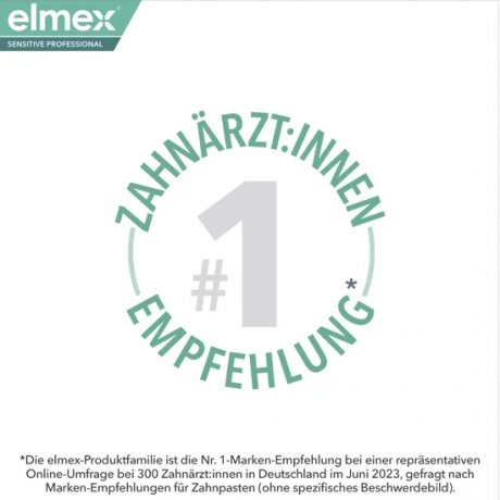 elmex Sensitive Professional Zahnpasta 3x 75 ml Vorteilspack, Зубная паста Sensitive Professional с аргинином для чувствительных зубов, 3 × 75 мл