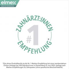 elmex Sensitive Professional Zahnpasta 3x 75 ml Vorteilspack, Зубная паста Sensitive Professional с аргинином для чувствительных зубов, 3 × 75 мл