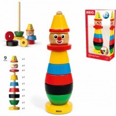 BRIO Stapelspielzeug Clown Укладка игрушечного клоуна