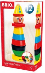 BRIO Stapelspielzeug Clown Укладка игрушечного клоуна