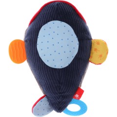 sigikid PlayQ Aktiv-Wal mit Beissring (40907) Активный кит PlayQ с кольцом для прорезывания зубов (40907)