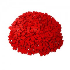 LEGO LEGO 1x2 Steine Rot - 250 Stuck - red brick 3004 LEGO 1x2 кирпичи красные - 250 штук - красный кирпич 3004