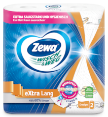 Zewa Wisch&Weg eXtra Lang Design Кухонное полотенце бумажное, 144 листов