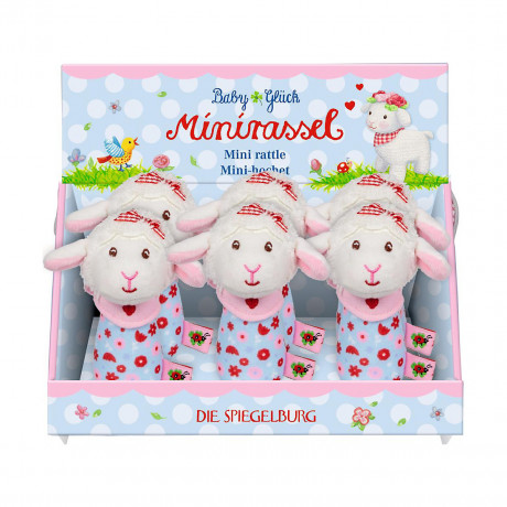 Die Spiegelburg Minirassel Lammchen Мини погремушка овечка