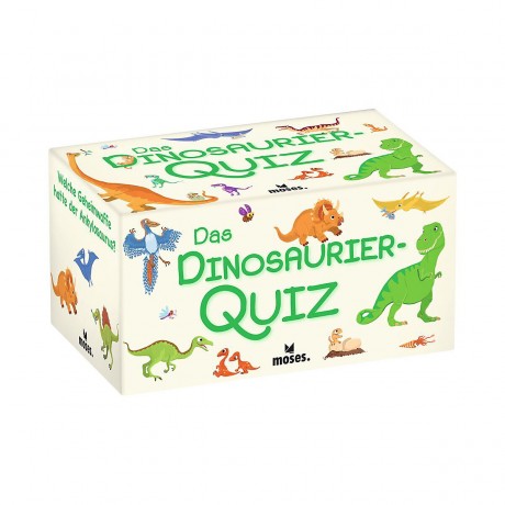moses. Verlag Das Dinosaurier-Quiz (Kinderspiel) Викторина про динозавров (Детская игра)