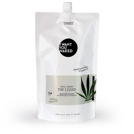 I WANT YOU NAKED Holy Hemp THE LIQUID Soap For Hands Refill  Holy Hemp THE LIQUID Soap For Hands Refill