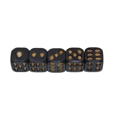 Vicabo Wurfel Totenkopf-5tlg Wurfelspiele fur Kinder Кости черепа 5 частей Игры в кости для детей