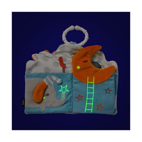 Fehn Stoffbuch Gute Nacht Тканевая книга спокойной ночи