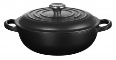 Le Creuset LE CREUSET Br\u00e4ter 22cm schwarz SIGNATURE schwarz LE CREUSET Br&amp;gt;4ter 22см черный SIGNATURE