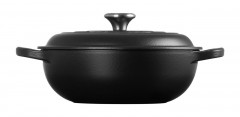 Le Creuset LE CREUSET Br\u00e4ter 22cm schwarz SIGNATURE schwarz LE CREUSET Br&amp;gt;4ter 22см черный SIGNATURE