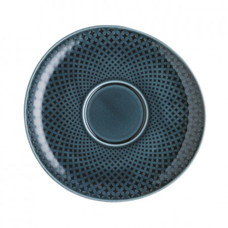 Rosenthal Rosenthal Junto Ocean Blue - Porzellan Cafe au Lait Untertasse 18 cm Rosenthal Junto Ocean Blue - Фарфоровое блюдце Cafe au Lait 18 см