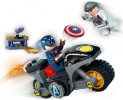 LEGO LEGO Marvel Super Heroes 76189 Duell zwischen Captain America und Hydra LEGO Marvel Super Heroes 76189 Дуэль между Капитаном Америкой и Гидрой