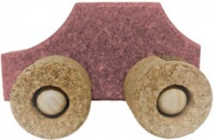 KORXX Spielzeugauto Kork Limou eckig Игрушечная машинка из пробки Limou Square