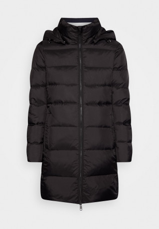 Tommy Hilfiger GLOBAL STRIPE COAT Down coat black GLOBAL STRIPE COAT Пуховик черный