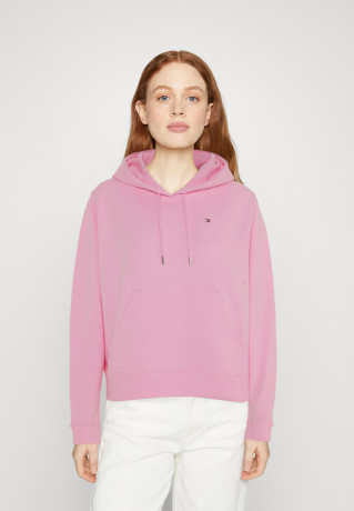 Tommy Hilfiger 1985 MODERN HOODIE Hoodie iconic pink 1985 MODERN HOODIE Толстовка с капюшоном культовый розовый