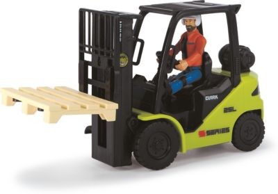 Dickie Toys Clark Forklift Кларк Вилочный погрузчик