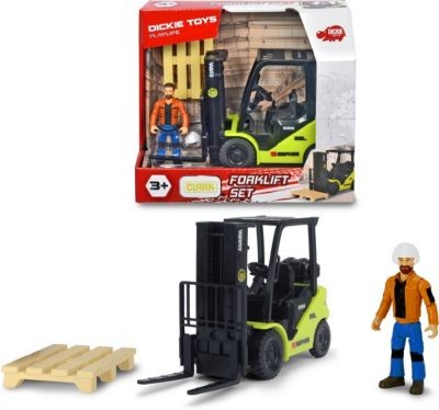 Dickie Toys Clark Forklift Кларк Вилочный погрузчик