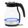 Camry Camry Wasserkocher CR 1300 Glas-Wasserkocher 1,7 Liter, Glaskessel mit LED-Beleuchtung, Edelstahl  Чайник Camry CR 1300 стеклянный чайник 1,7 литра, стеклянный чайник со светодиодной подсветкой, нержавеющая сталь