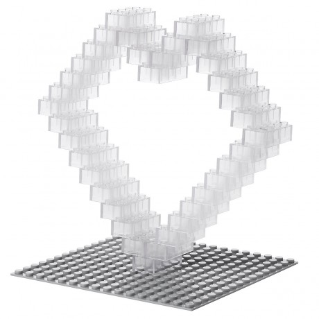 Katara Bausteine Box-Set mit 520 Steinen + Platte + Box Набор строительных блоков из 520 кирпичей + пластина + коробка