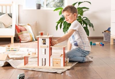 Pinolino Feuerwache „Ben” mit Zubehor Пожарное депо "Бен" с аксессуарами